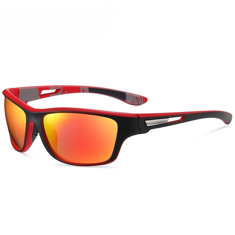 With Chain Fashion Men Women Running Mountaineering Fishing Sunglasses Driving Outdoor Sport Safety Protective Glasses