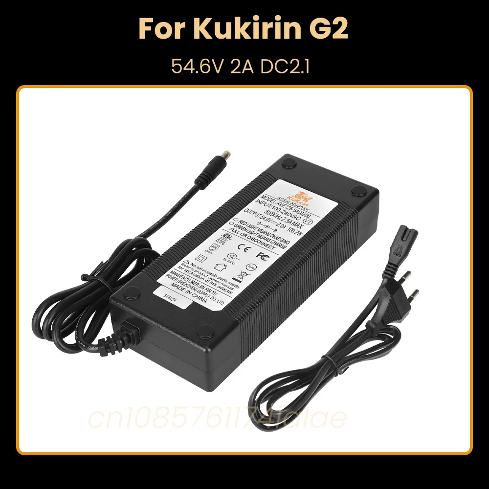 

Original 54.6V 2A Charger For Kukirin G2 Electric Scooter Battery Charger Power Supply Adapter Parts