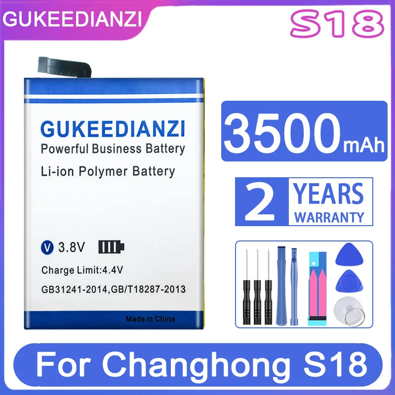 

GUKEEDIANZI Replacement Battery 3500mAh For Changhong S18 Batteries