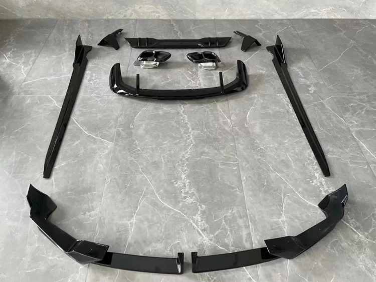 

Black Kits for X5 G05/LCI - Front Splitter, Rear Diffuser, Side Skirts & Spoiler