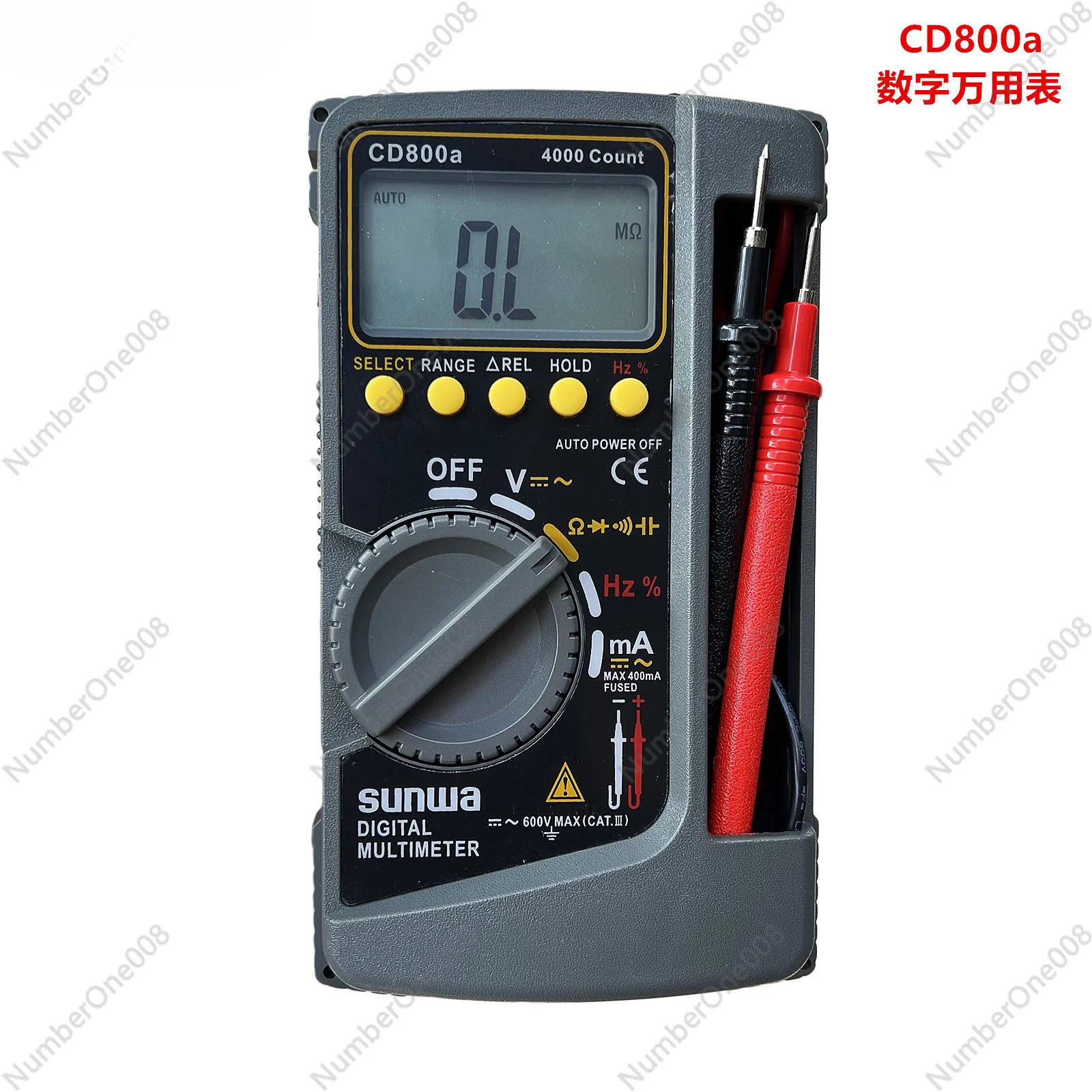 

Cd800a Digital High-Precision Multimeter Multi-Function Multimeter for Electricians