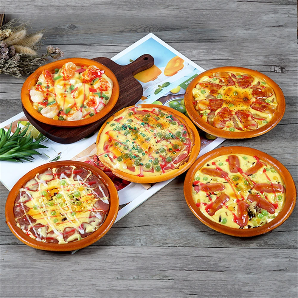 

food props restaurant dining room bakery pastry dessert house shop store decoration simulation artificial fake pizza model