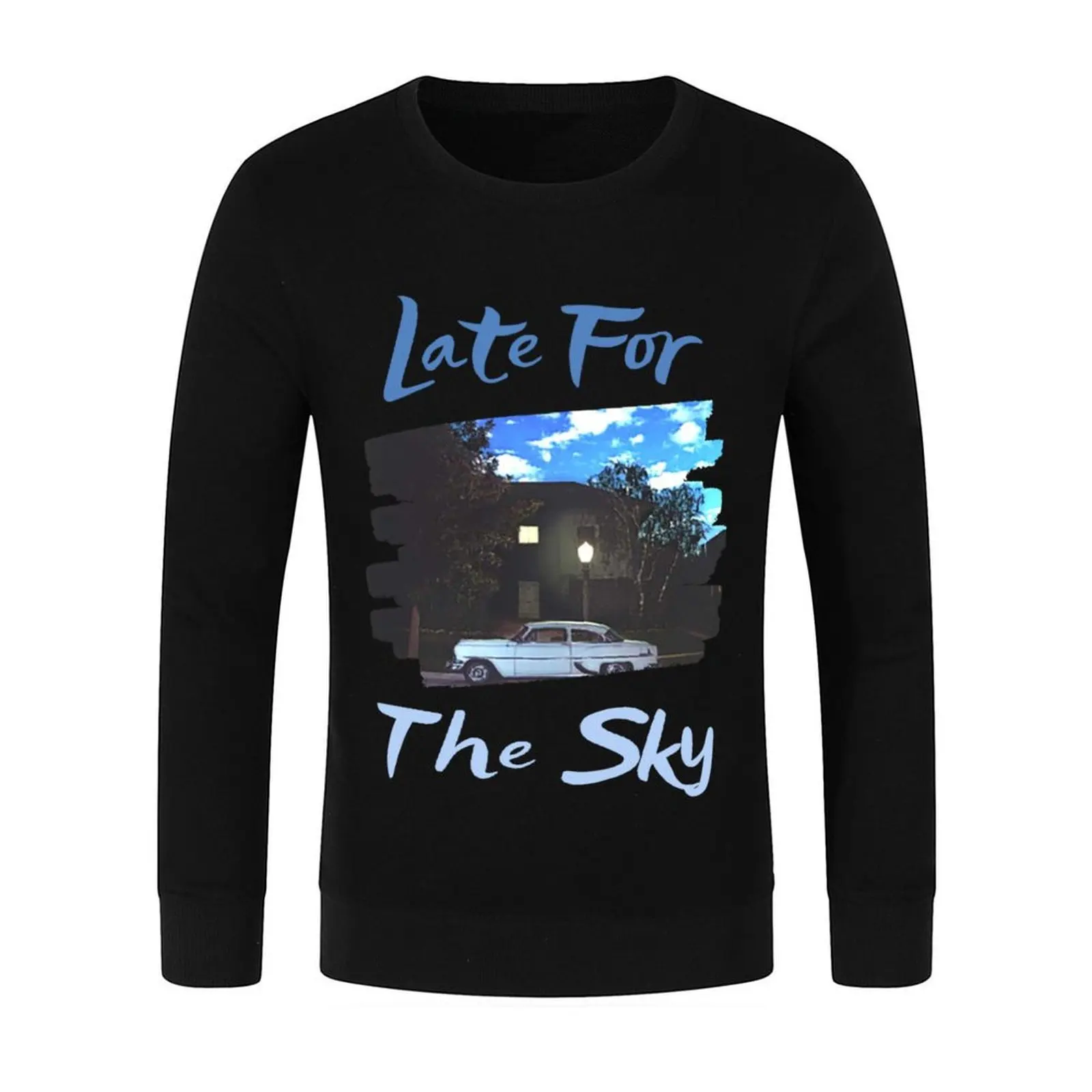 Jackson Browne - Late for the sky. Classic Pullover anime clothes fashion men korean clothes pullover