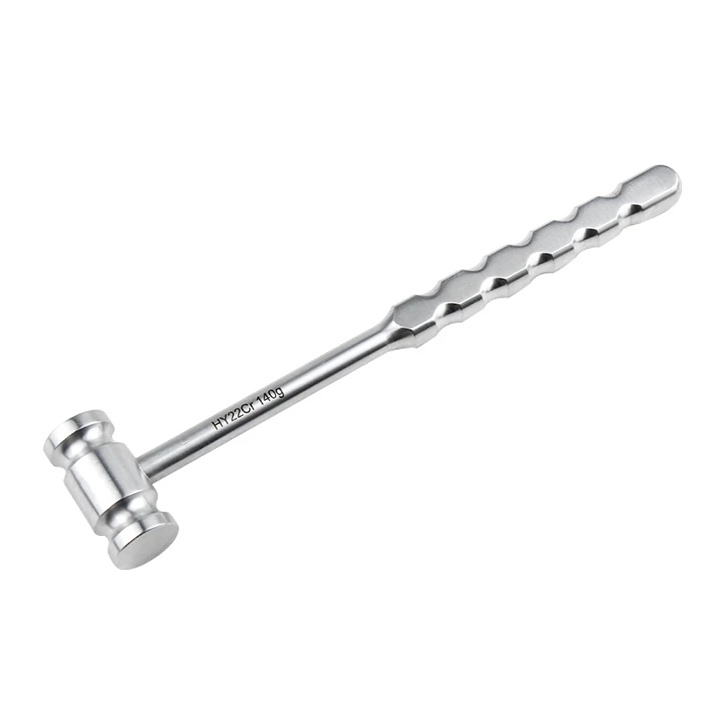 Bone Hammer 140/270/350/450/500/550g Orthopedic Instrument With Gummy Wood Handle Stainless Steel Handle