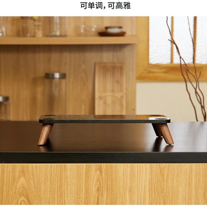 For Marshall Wobunrnll/acton/stan more shock-absorbing desktop Acrylic desktop audio stand walnut，Easy Installation Stand