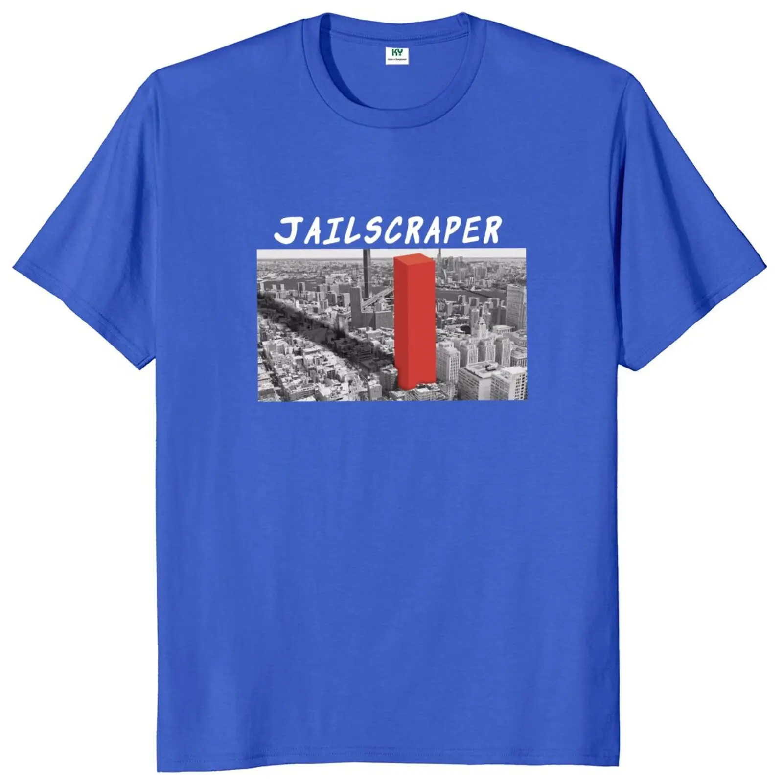 Jailscraper T Shirt Funny Slang Meme Y2k Retro Graphic T-shirt 100% Cotton Soft Casual Unisex Tee Tops EU Size