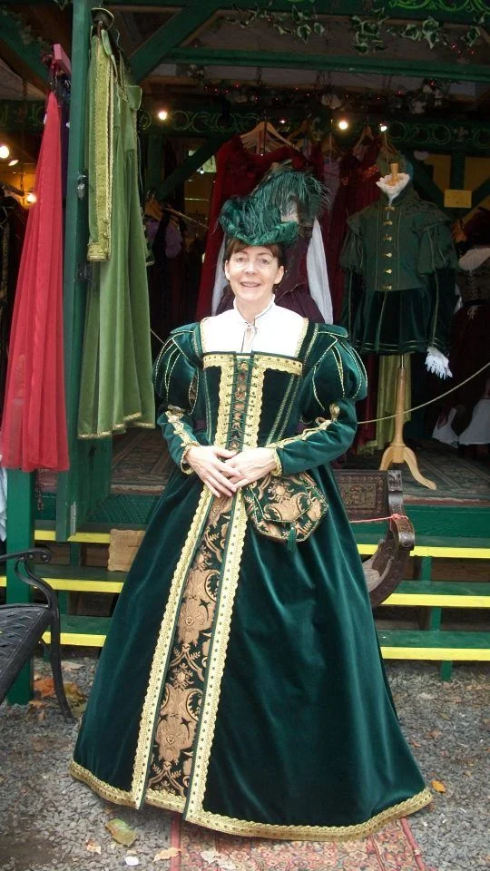 Medieval 16th Century Tudor Gr - Medieval Renaissance Dress Women ulasan dan harga