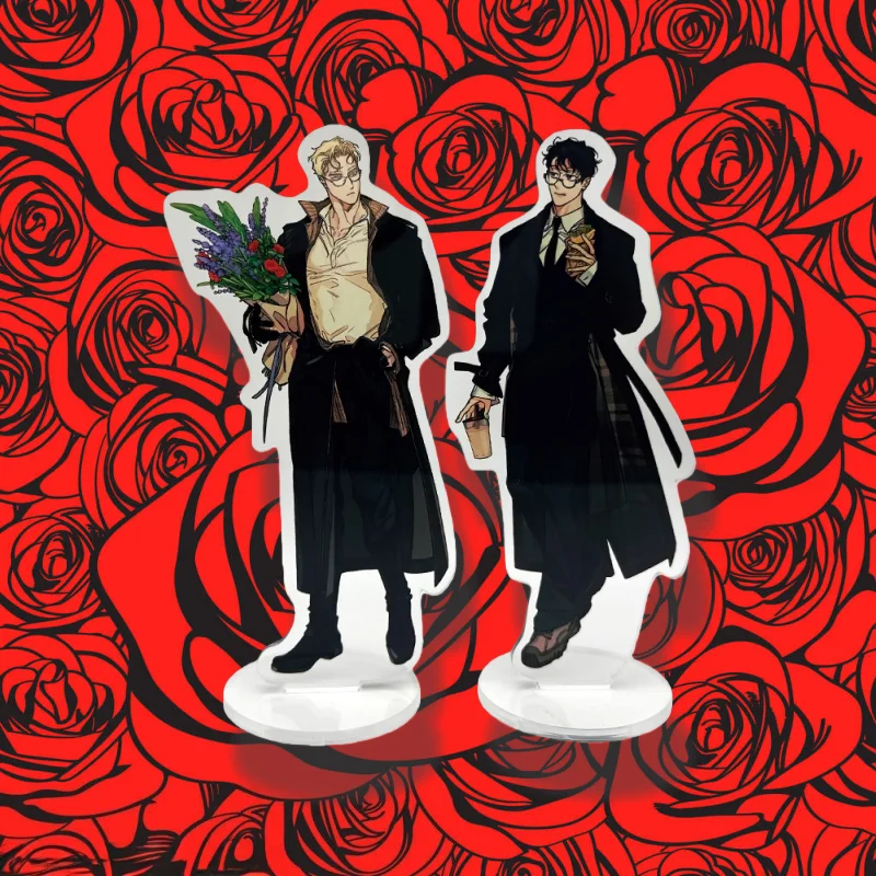 Korean Yaoi Manga Roses And Champagne Lee-Won Jeong/Ceasar Sergeev  Acrylic Standee Cartoon Figure Fans Collection