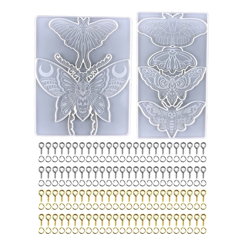 

Death Moth Wall Hanging Epoxy Mould for Creative Large Insect Silicone Molds for Resin Home Decor Wall Hangings Gothic