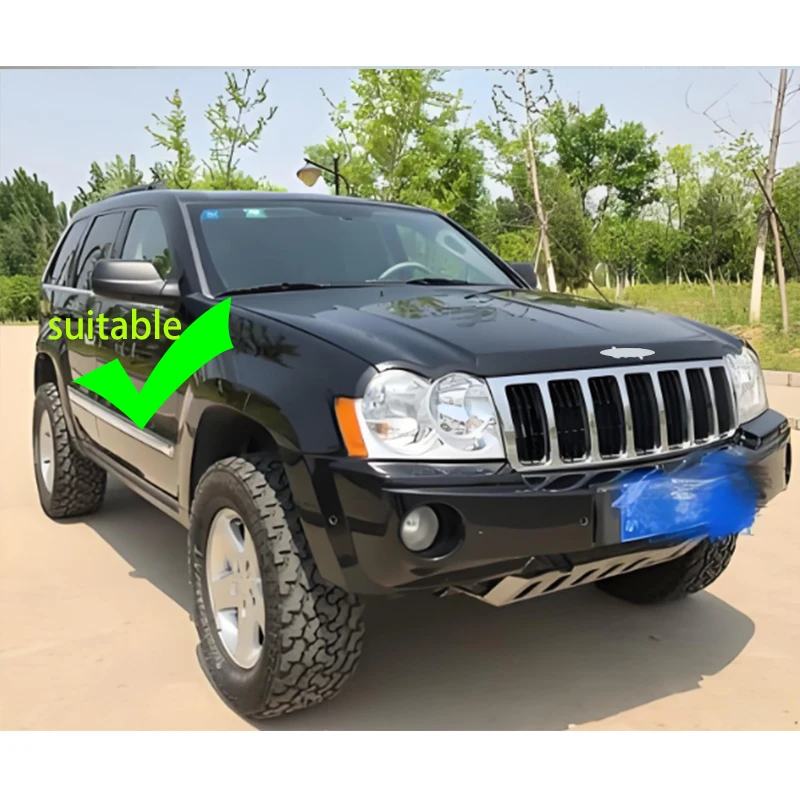 Beheizbare Rückspiegelgläser für Links & Rechts für Jeep Grand Cherokee WK 2005-2010 OE 5142875AA / 5142874AA – Detail 1