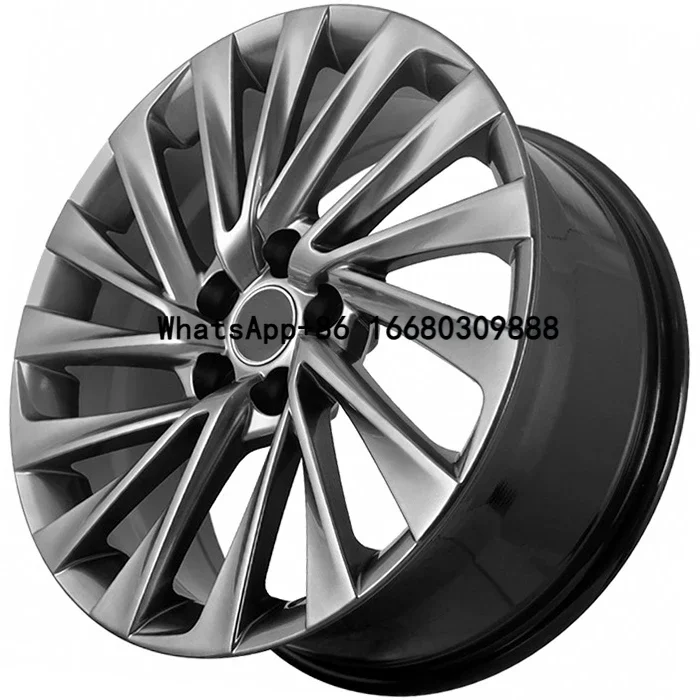 18x8.0 Cast Alloy Rims 5x114.3 42 ET Gloss Black Wheels 60.1 Hub Size for Lexus