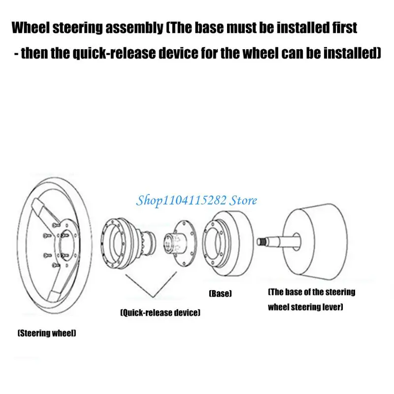 

Automotive Steering Wheel 14 Inch Universal Smooth Contoured Grip Heat Resistant