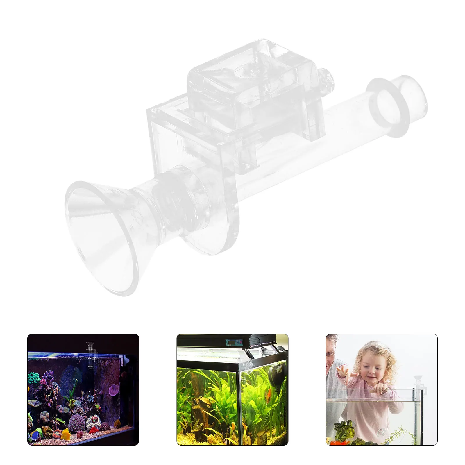 

Shrimp Feeder Tube 10CM Long Transparent Acrylic Shrimp Fish Feeding Tube Aquarium Feeder Tank Accessories Dropper