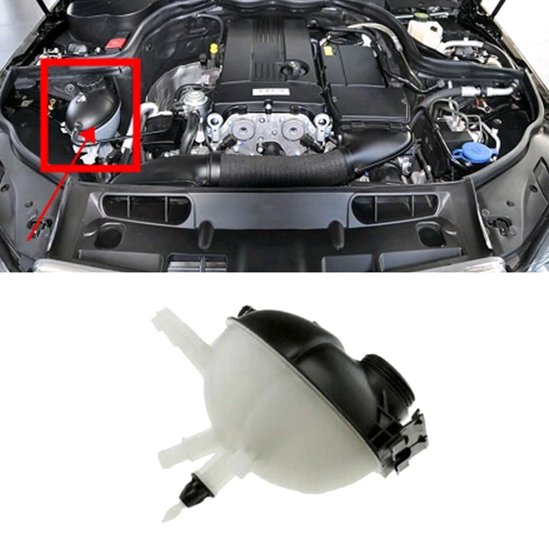 Coolant Expansion Tank 2045000549 2045000749 2045000049 for Mercedes-Benz GLK-CLASS S212 X204 W204 W212 C207 A207