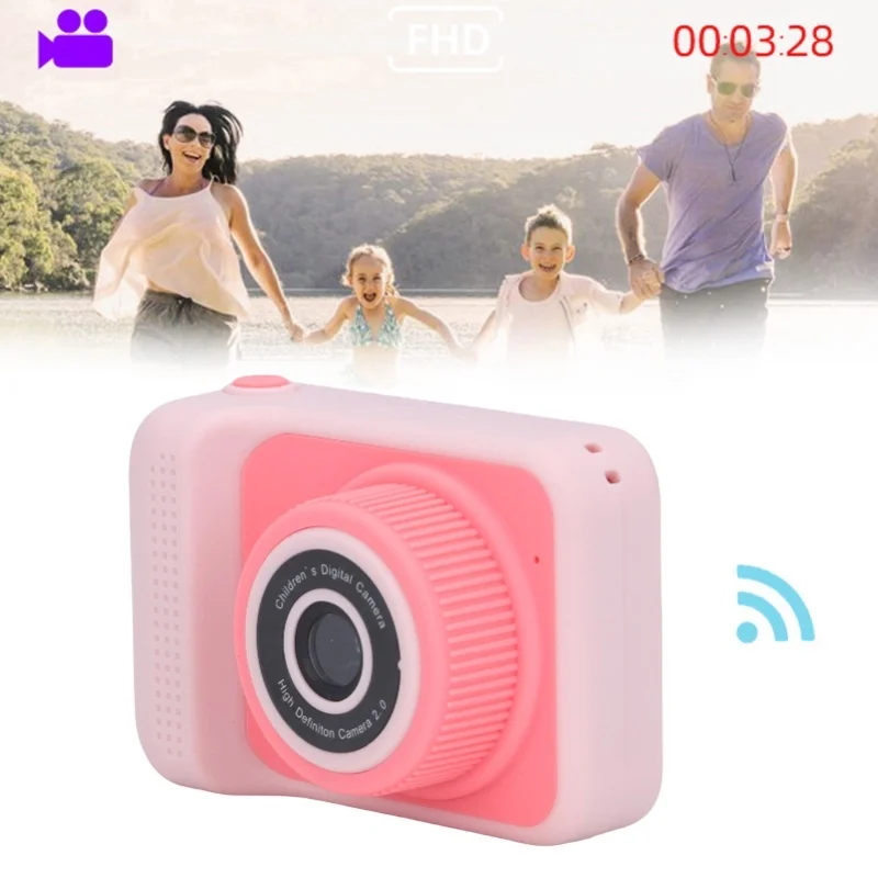 Kids Digital Camera Toy High Definition Cartoon Video Camera Toy Support 64G Memory For Boys Girls