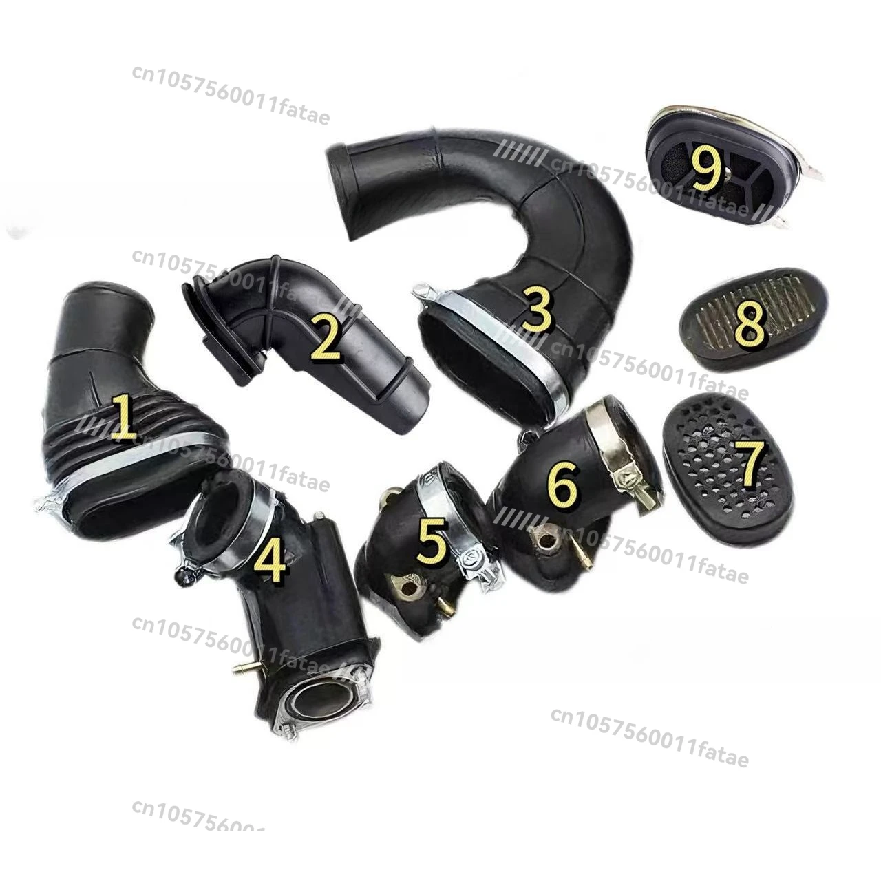 

ATV Motorcycle GY6150-200-230 Engine General Accessories, Suction Pipe Intake Pipe Edge Cover