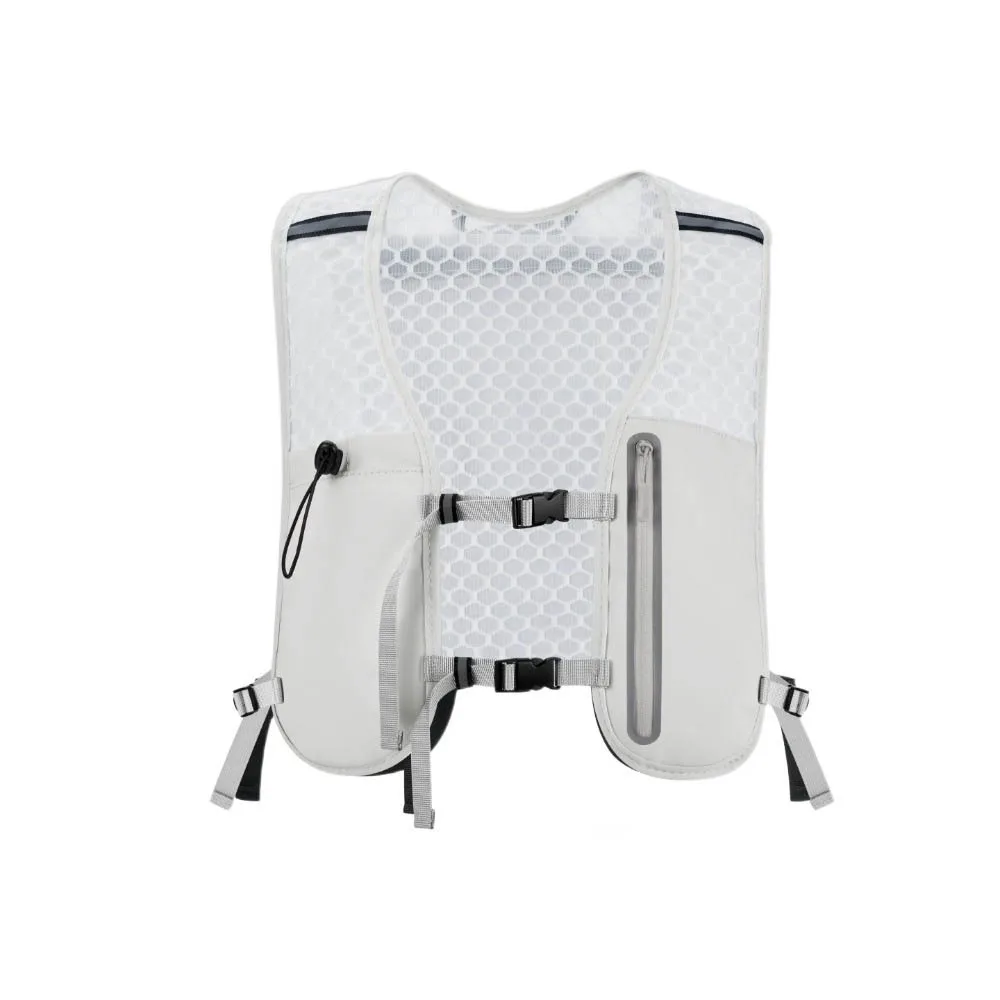 

Breathable Hydration Running Vest Non-Slip Reflective Design Bladder Chest Pack Lightweight Waterproof Hydration Vest Sport Bag