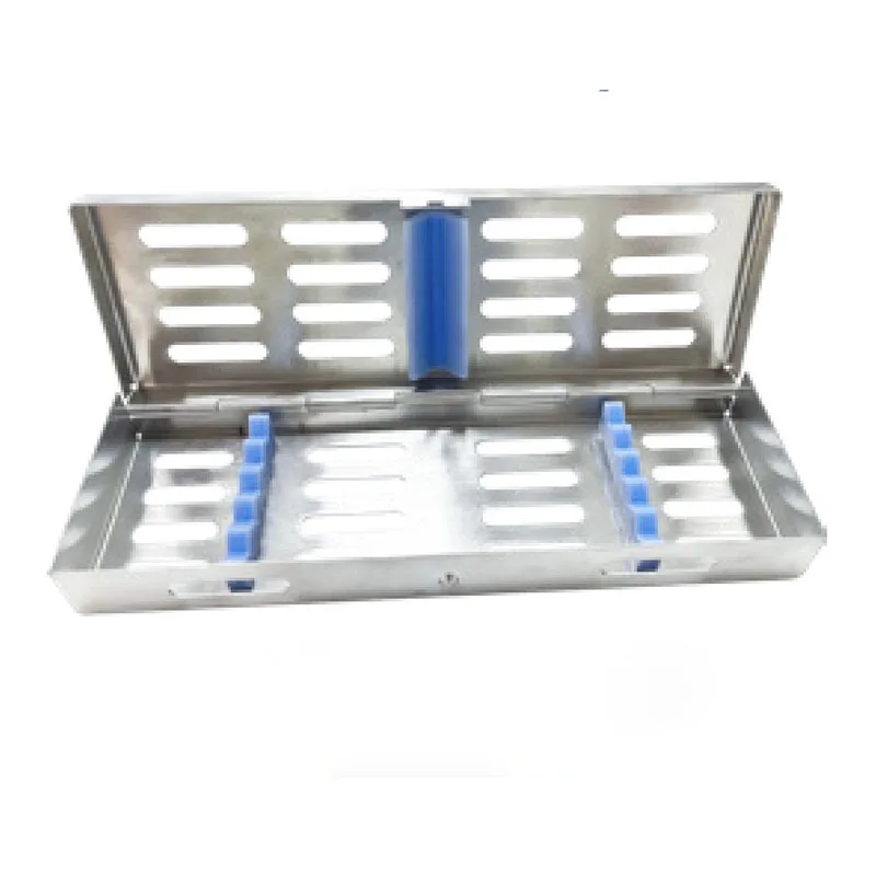 

Merison MI1005F Instrument Cassette for 5 Instrument Hinge-Joint Clamshell Sterilization Trays Size 200mm*65mm*20m