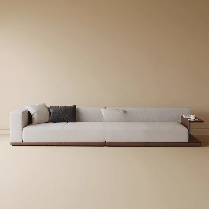European Nordic Living Room Sofas Minimalist Beige Single Boneless Living Room Sofas Soft Modular Meuble Salon Furniture Home
