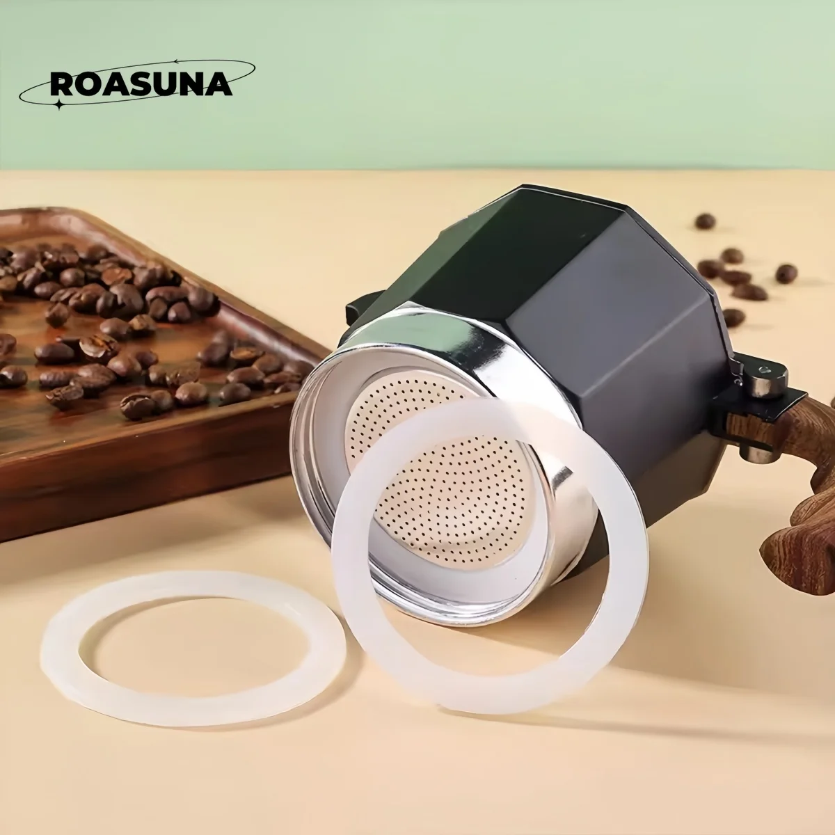 Essential Kitchen Coffee Accessory: 1pc Flexible Silicone Sealing Ring for French Press Coffee Maker - Premium Gasket Ring