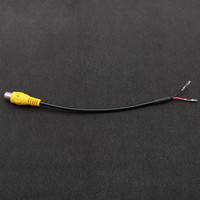 2Pin Original Video Input Switch Reverse Camera RCA Adapter Cable For Peugeot 408 2015-2017/508 2011-2016/Citroen C5 2007-2016