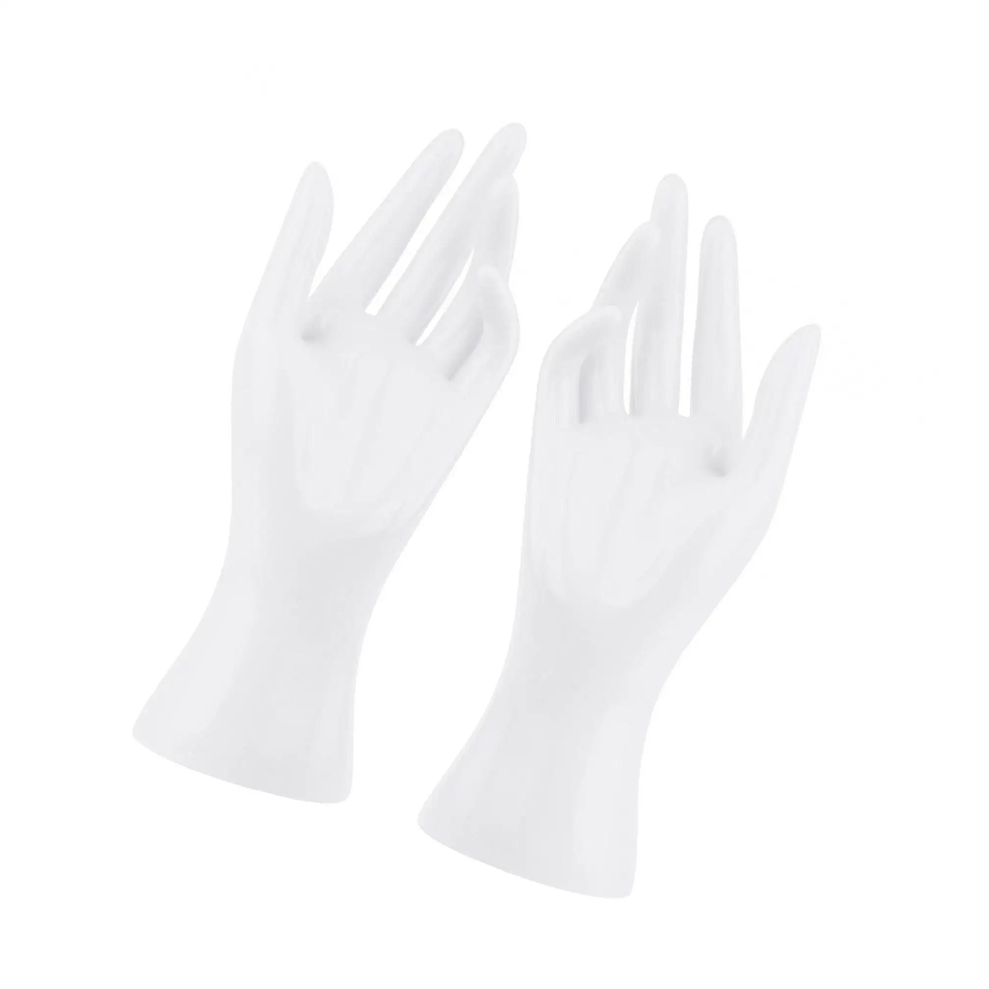 

1 пара женских манекенов, многофункциональный для кольца на палец, реквизит для фотографий, бежевый