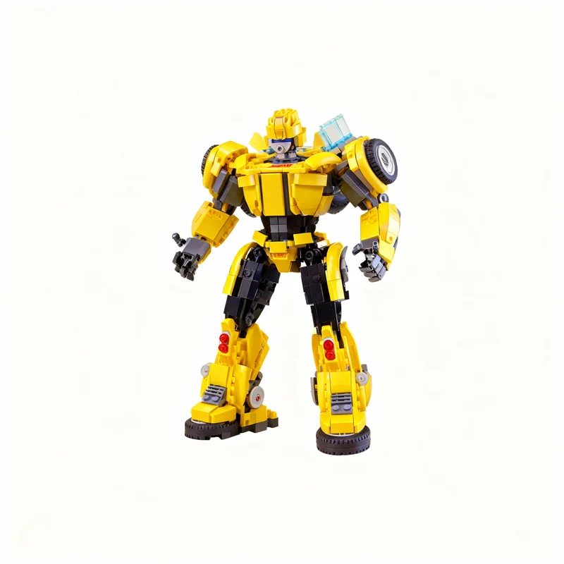 865PCS MOC Creative Model Bumblebee Build DIY Ideas Assembly Building Blocks Birthday Gift Display Collectible Home Display Gift