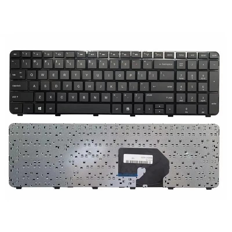 GZEELE New for HP US Laptop Keyboard DV7-6000 DV7-6C40 DV7-6050 DV7-6C80 -6200 DV7-6100 6101 6151 DV7-6153 6070