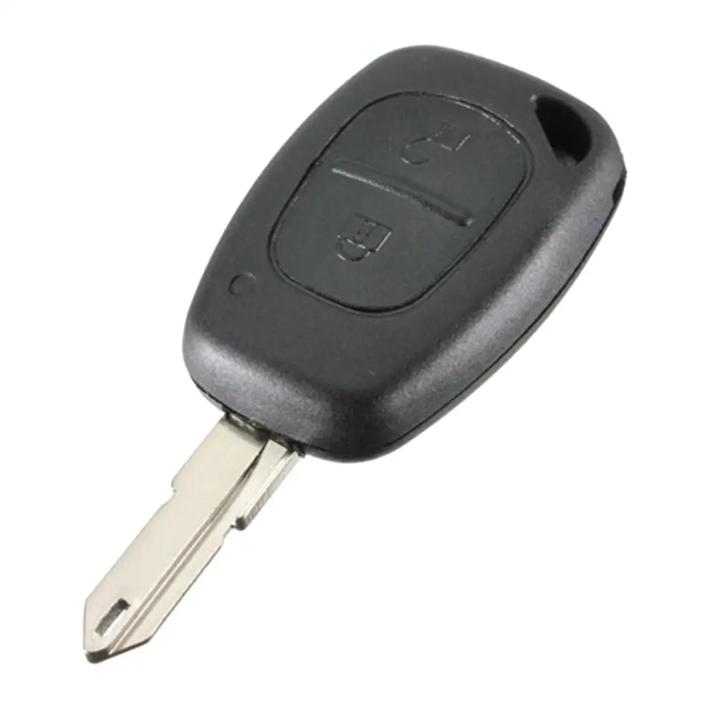 2 Button Remote Entry Key Shell Case Replacement for Opel Nissan Primastar Car Accessories