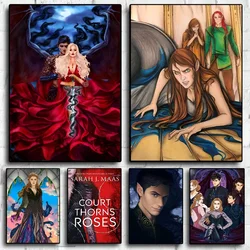 1pc Hi_0A Court Of Thorns And Roses Poster HD Posters Home Room Bar Cafe Decor Art Wall Painting Picture