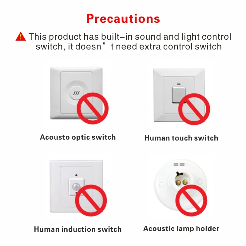 Imagem -06 - Smart Pir Luz Sensor de Movimento Lâmpada Led Luz Infravermelha Auto Lâmpada 110v 220v ac 85265v 5w 7w 9w E27