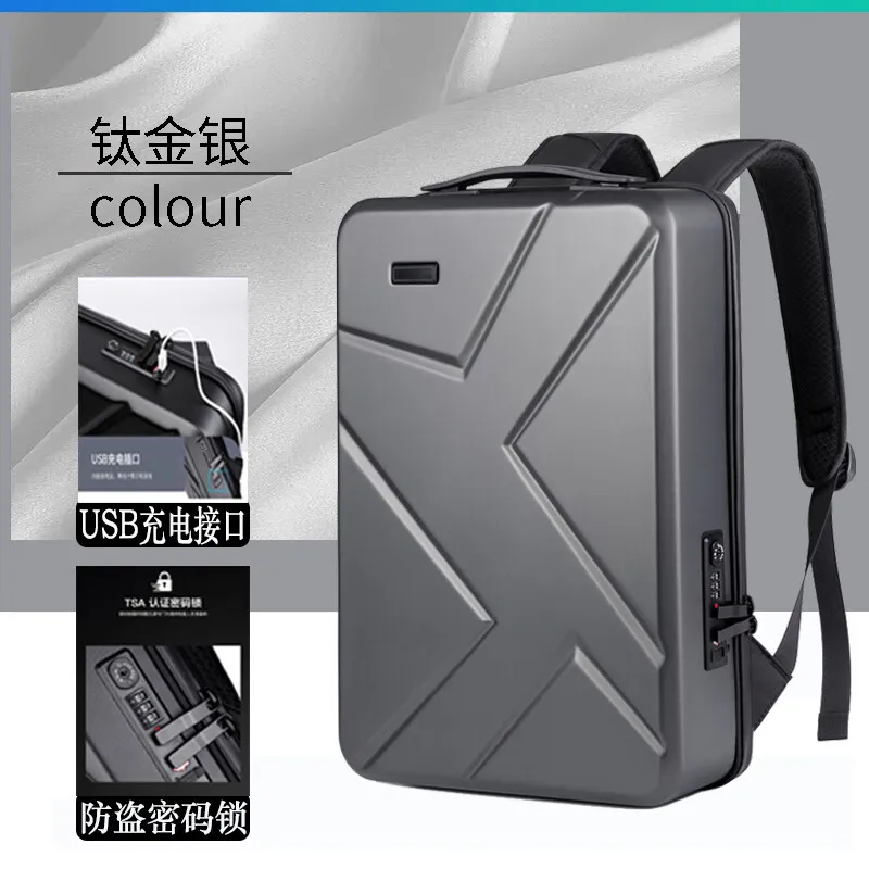 مناسبة لـ 17.3 18 بوصة Acer Predator Helios Neo 18 AI PH18-72 حقيبة ظهر صلبة للكمبيوتر المحمول مع قفل