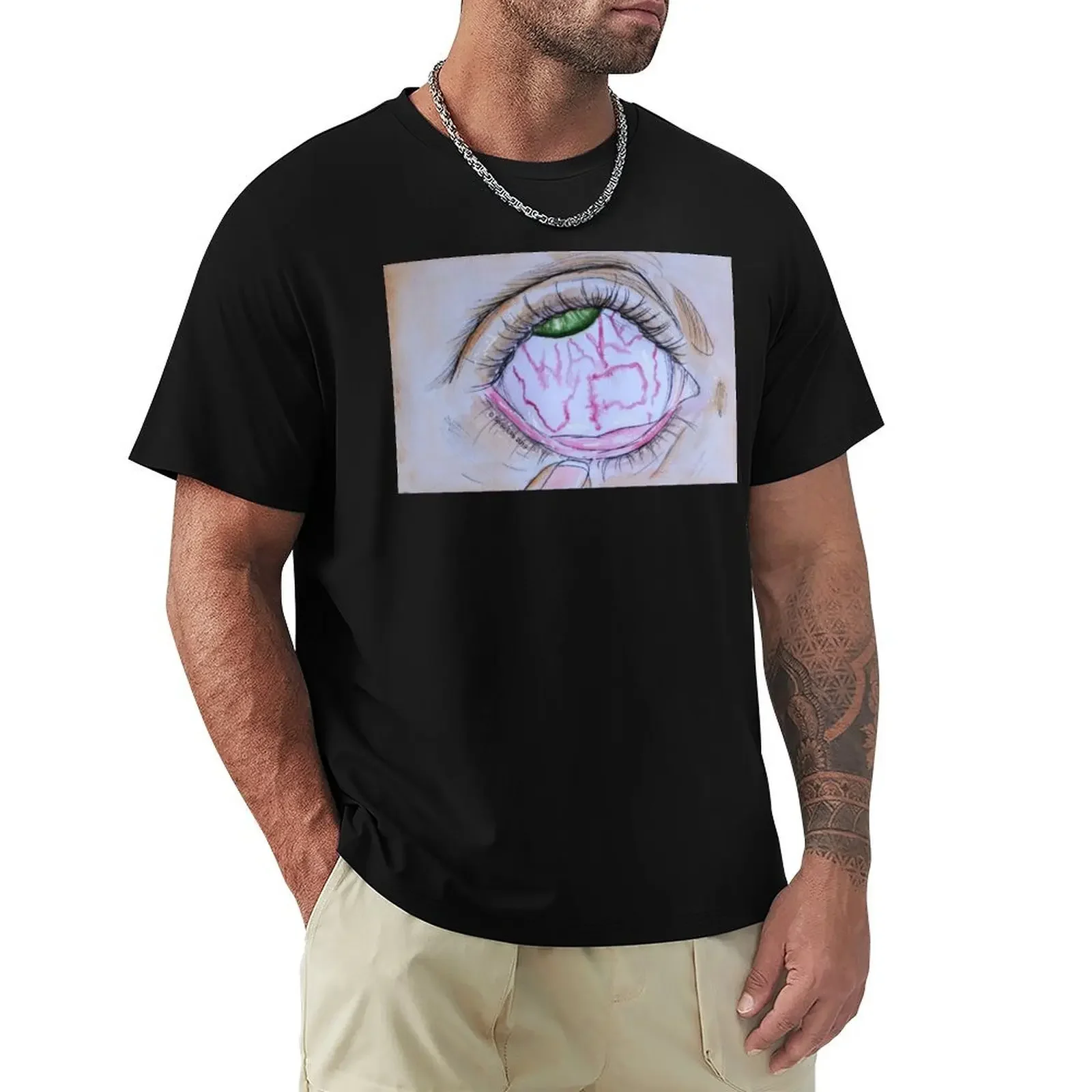 Wake Up! Eye - Sonia Ellis T-Shirt tees oversized mens designer t shirt