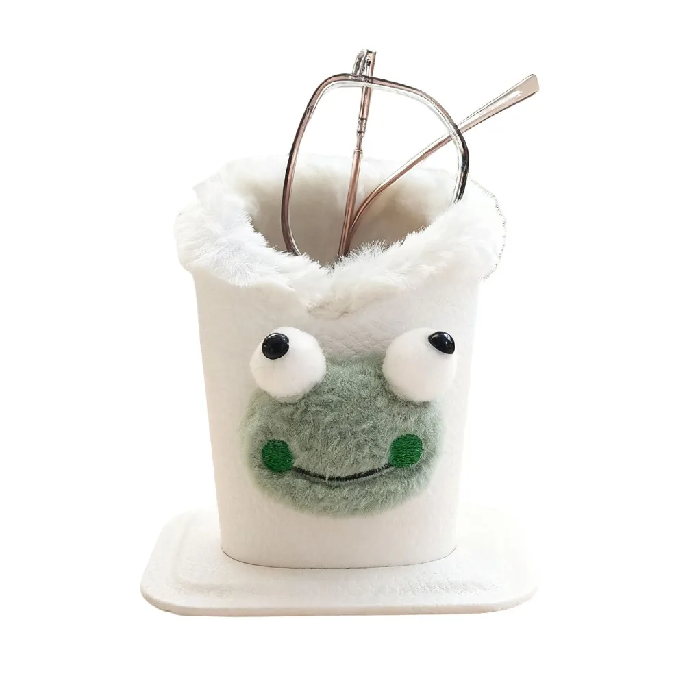 

Fashion Leather Eyeglass Stand Portable Glasses Shelf Travel Sunglass Holder Sunglass