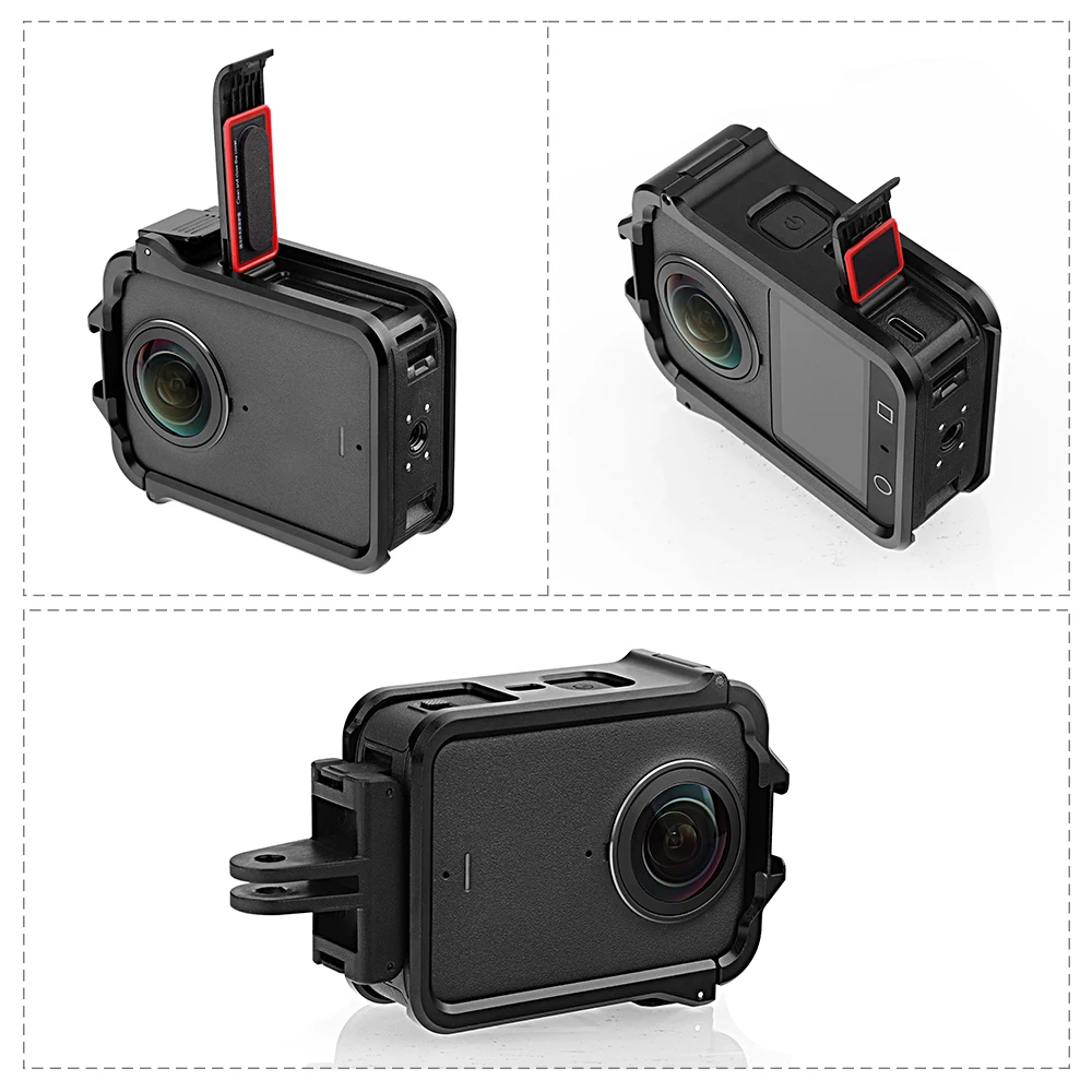 

Metal Expansion Cage for DJI Osmo 360 Camera Ultra-Expandable Cold Shoe Mount for Cinematography VLOG Video Multifunction Frame