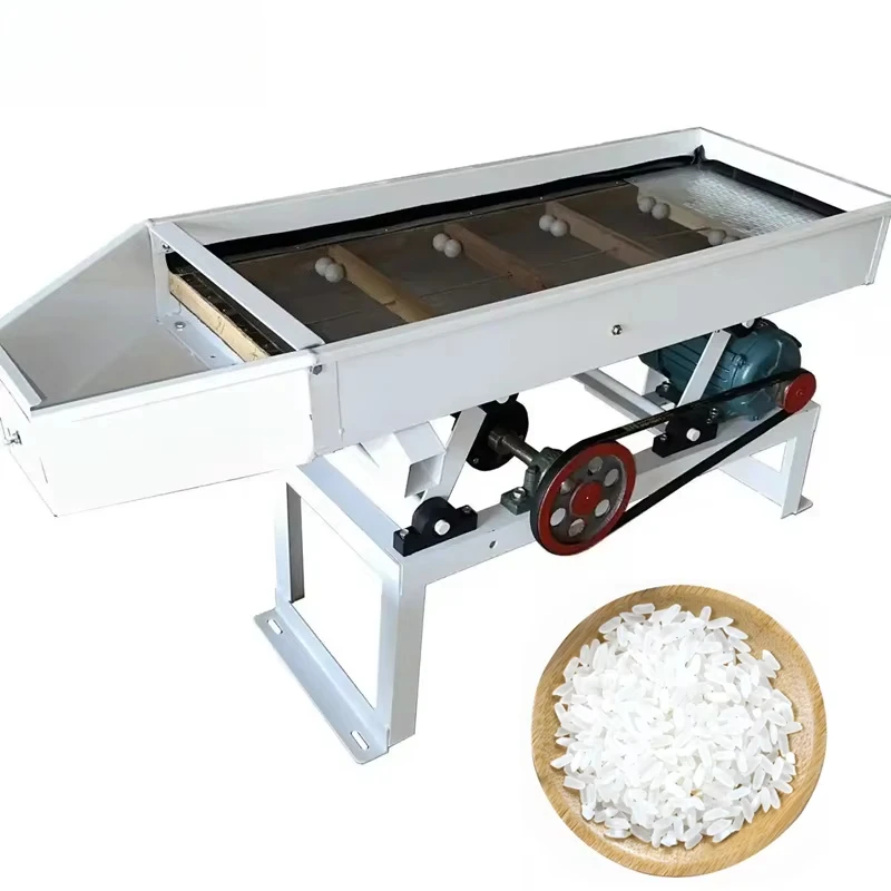 

Small vibrating screen rice sorting classifier with core motor components