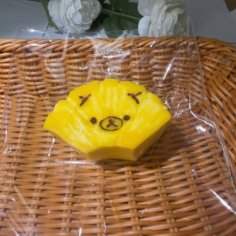 2026 Handmade Squishy Banana Carrot Bear Shaped Squeeze Toys Slow Rebound Stress Relief Squishy Fidget Toys for Anxiety Relief image 6