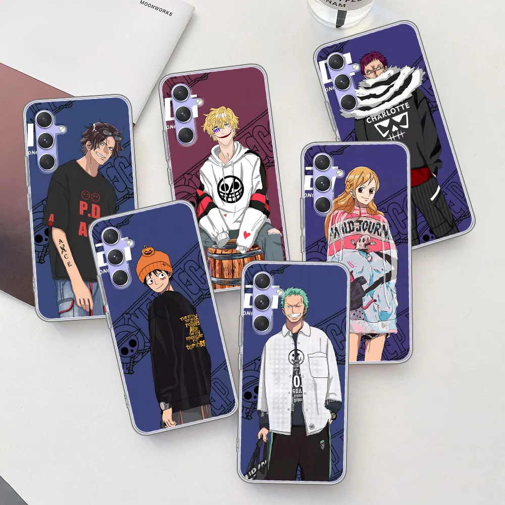 Fashion One Piece Case for Samsung Galaxy A15 A16 A17 A54 A14 A22 A51 A53 A12 A13 A23 A71 A52 A55 A35 A31 A33 TPU Phone Cover