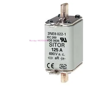 3NE8021-1 SITOR fuse link, including measuring contact, NH00, front end marking alarm，Brand new and original