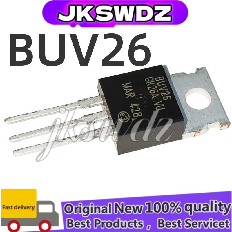 

10PCS New BUV26 BUV26G TO-220 12A 90V quality assurance