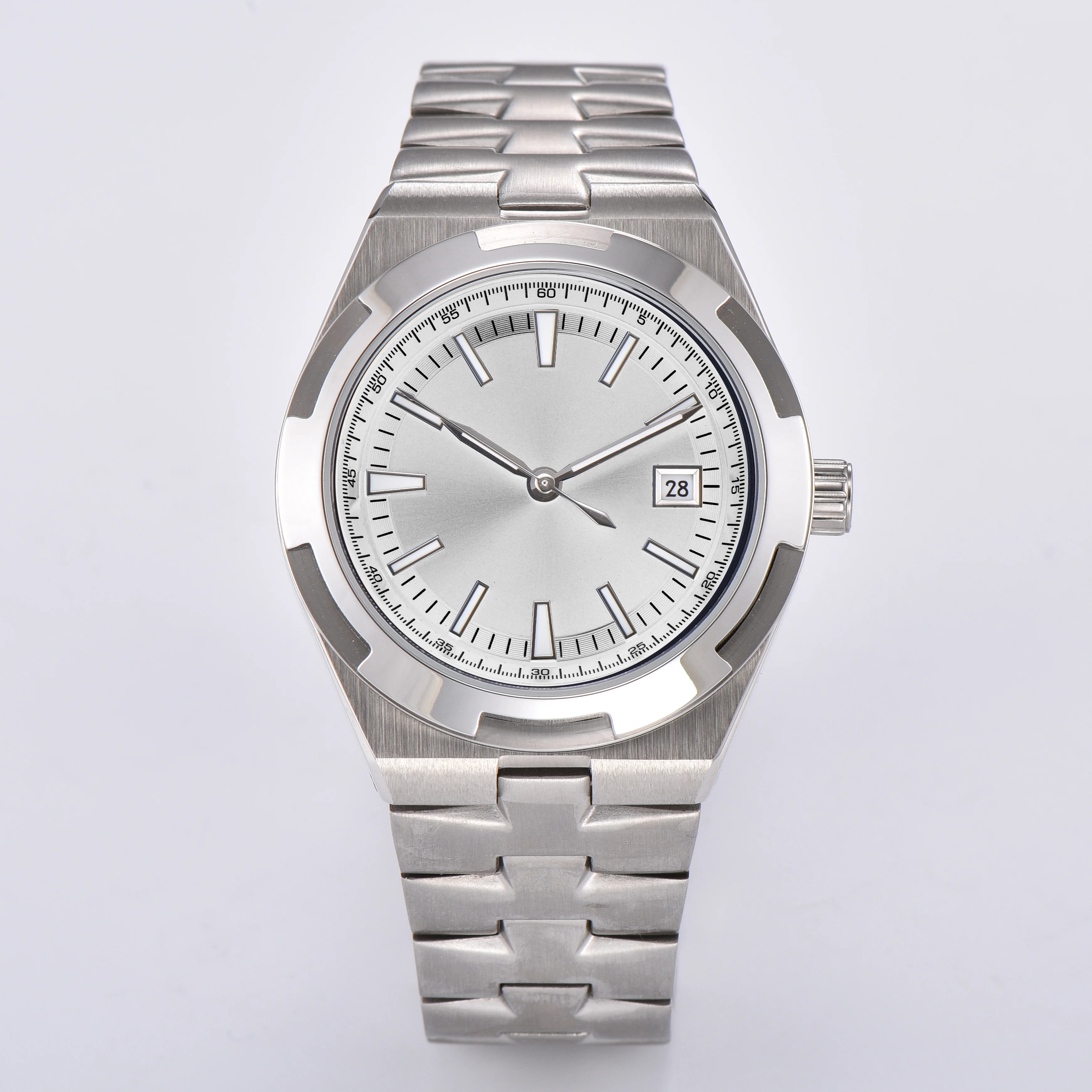 41mm  Men's Luxury Fashion Watch Case Miyota8215 Movement Stainless Steel Strap High Quality Watch miyota8215