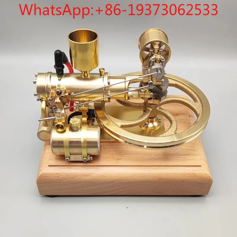 Engine Model Bootable Ornament Brass Toy 1.9cc