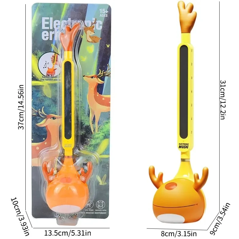 Otamatone Japanese Electronic Musical Instrument Tomatone Synthesizer Electric Tadpole Kawaii Christmas Gifts for Kid Piano Toys