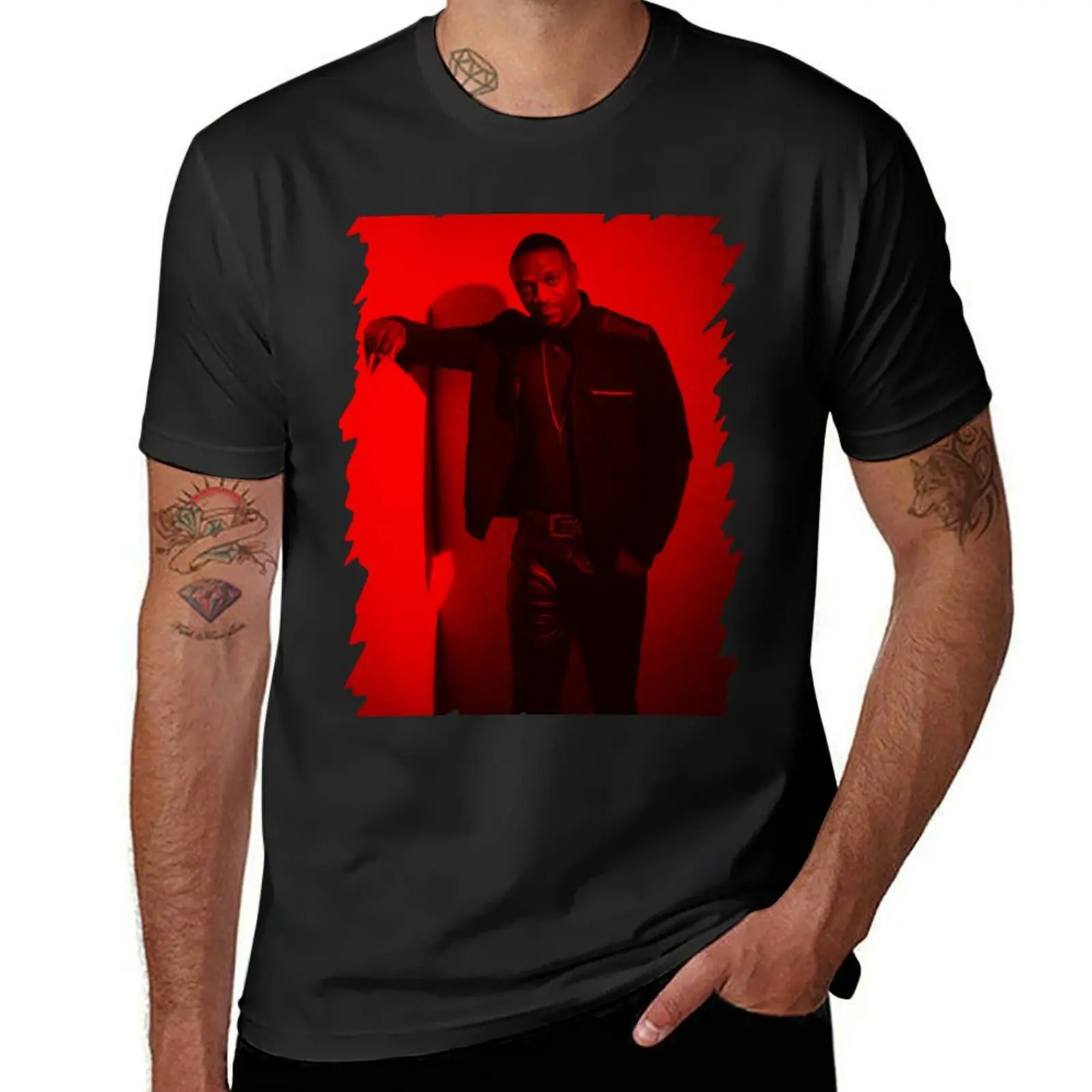 

Akon - Celebrity T-Shirt customizeds blacks hippie clothes fruit of the loom mens t shirts