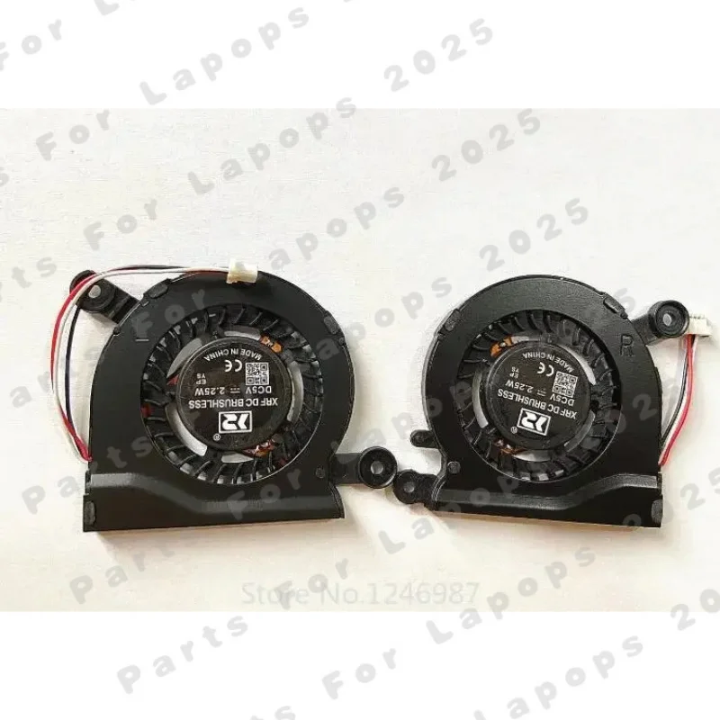 J For Samsung NP905S3G NP915S3G NP910S3G NP906S3G New CPU GPU Laptop Cooling Fan BA-00122B 1PCS
