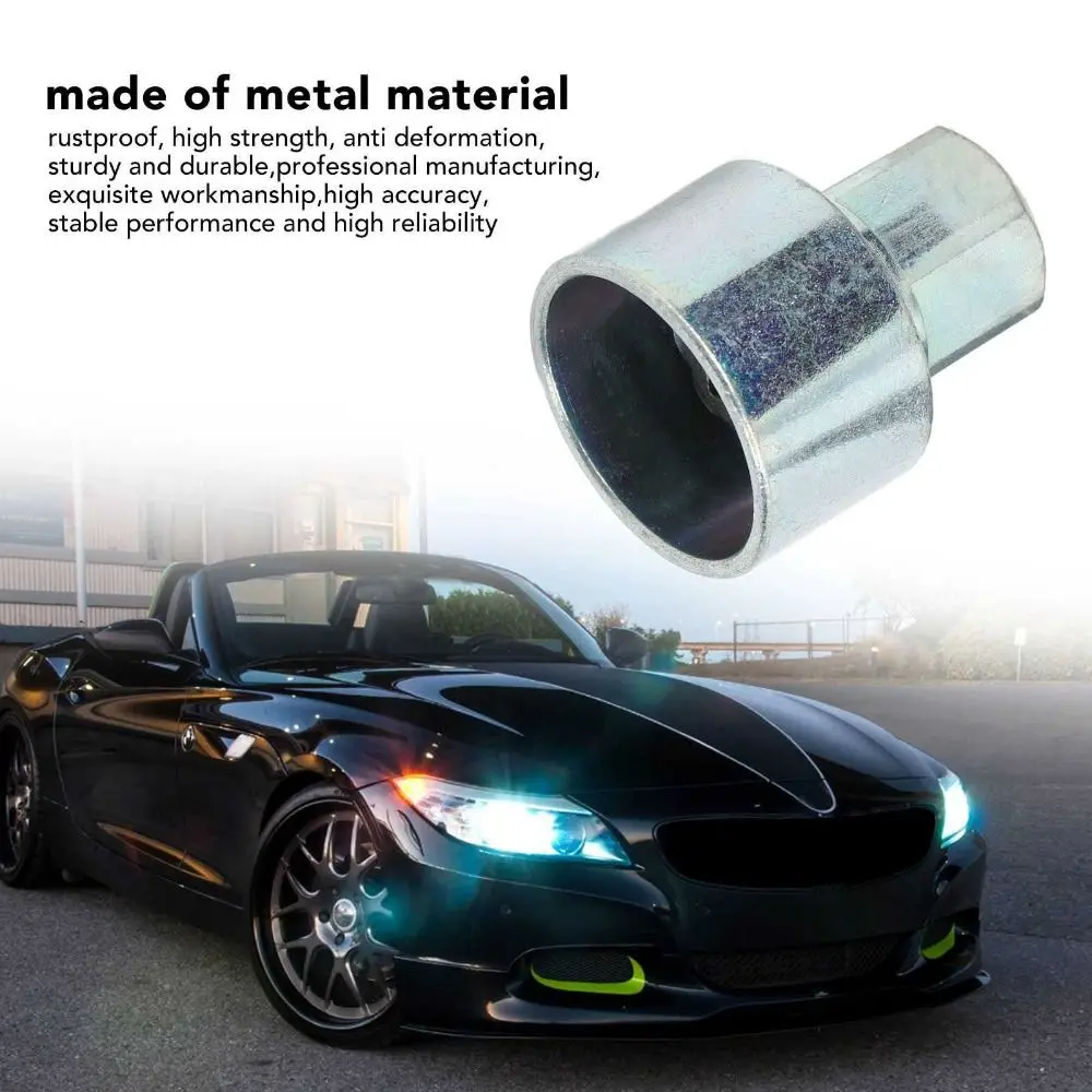 Sturdy Metal Wheel Lock Key Anti Deformation Rustproof Anti Theft Lugnut Socket High Strength Wheel Lock Lug Nut Car Replacement