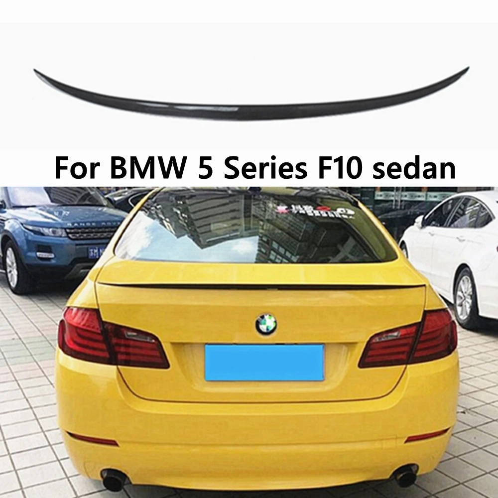 

For BMW 5 Series F10 F18/F10 M5 Sedan M5 Style Carbon fiber Forged carbon Rear Spoiler Trunk wing 2009-2017