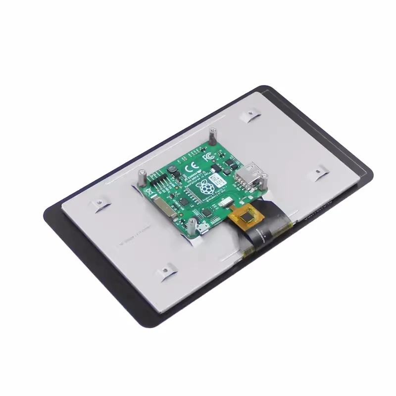 NYRaspberry Pi 4 Generation Raspberry Pi 3B+/4B Offizielles 7-Zoll-Touchdisplay Kapazitiver DSI-Bildschirm