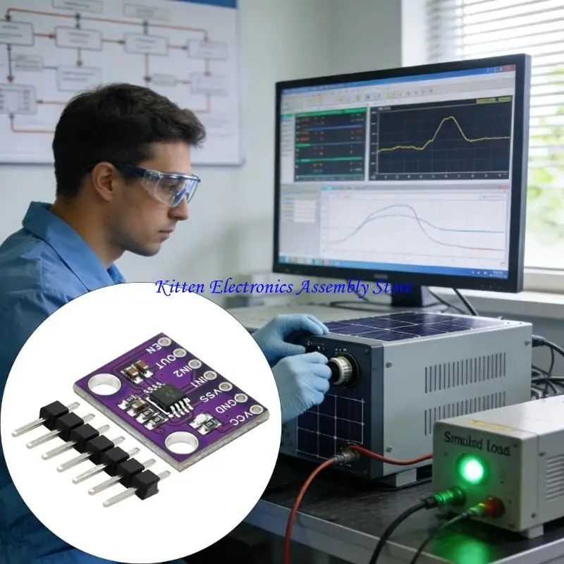 96GD Low Voltages Operation RMS to Direct Current Converters Module Works from 2.7V to 5.5V for Versatile Power Sources