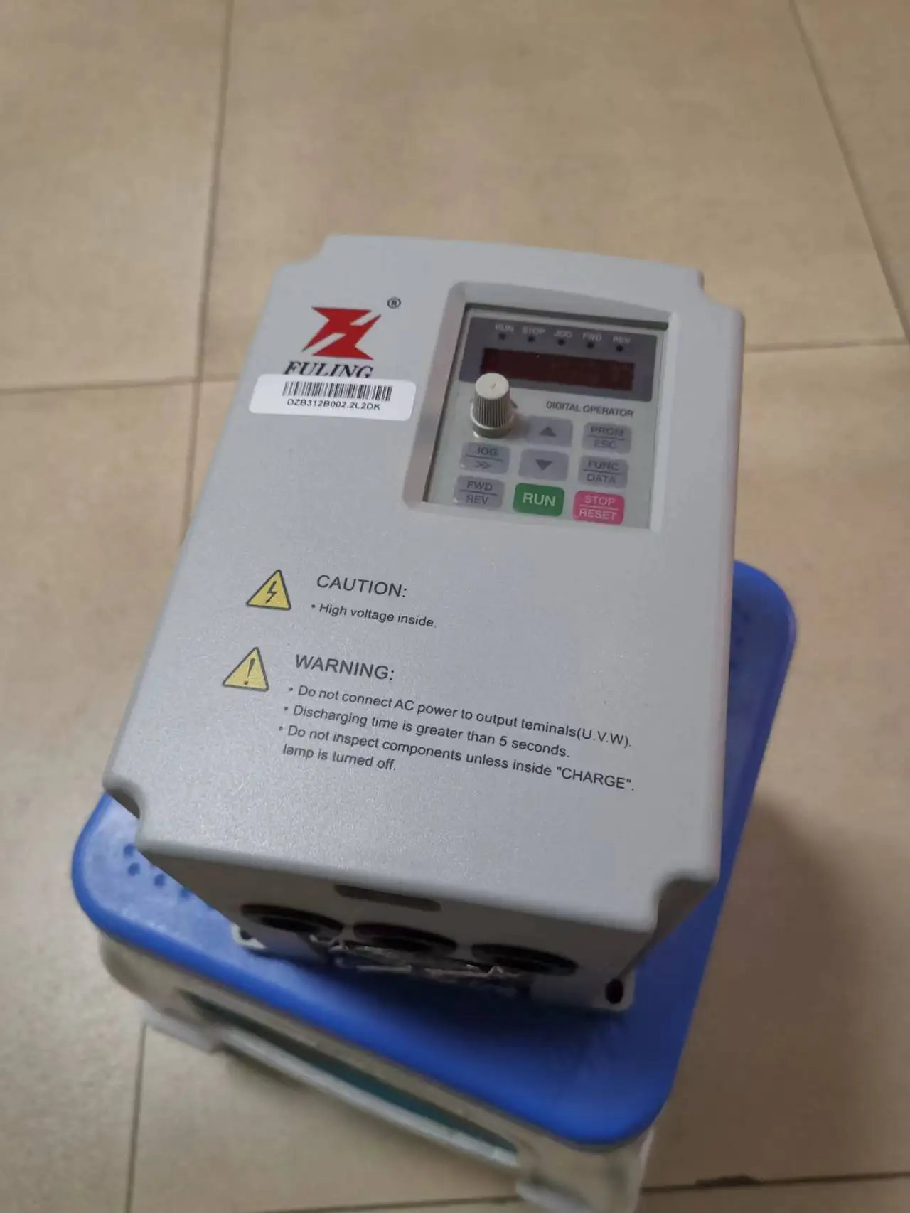 Fuling-inversor para máquina de grabado, 2,2kw, 220v, en lugar de DZB612B002.2L2DK